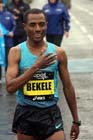 Kenenisa Bekele wins the BUPA Great North Run.